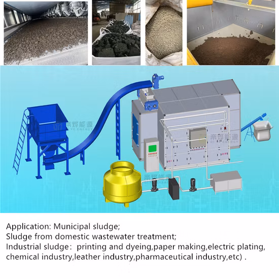 Wärmepumpenschlammtrockner, Schlammentwässerungsmaschine, Schlammtrocknungsmaschine