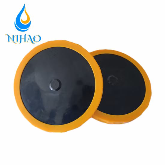12'' EPDM-Rohrdiffusoren Abwassermembran-Feinblasen-Luftscheiben-Belüfterdiffusor